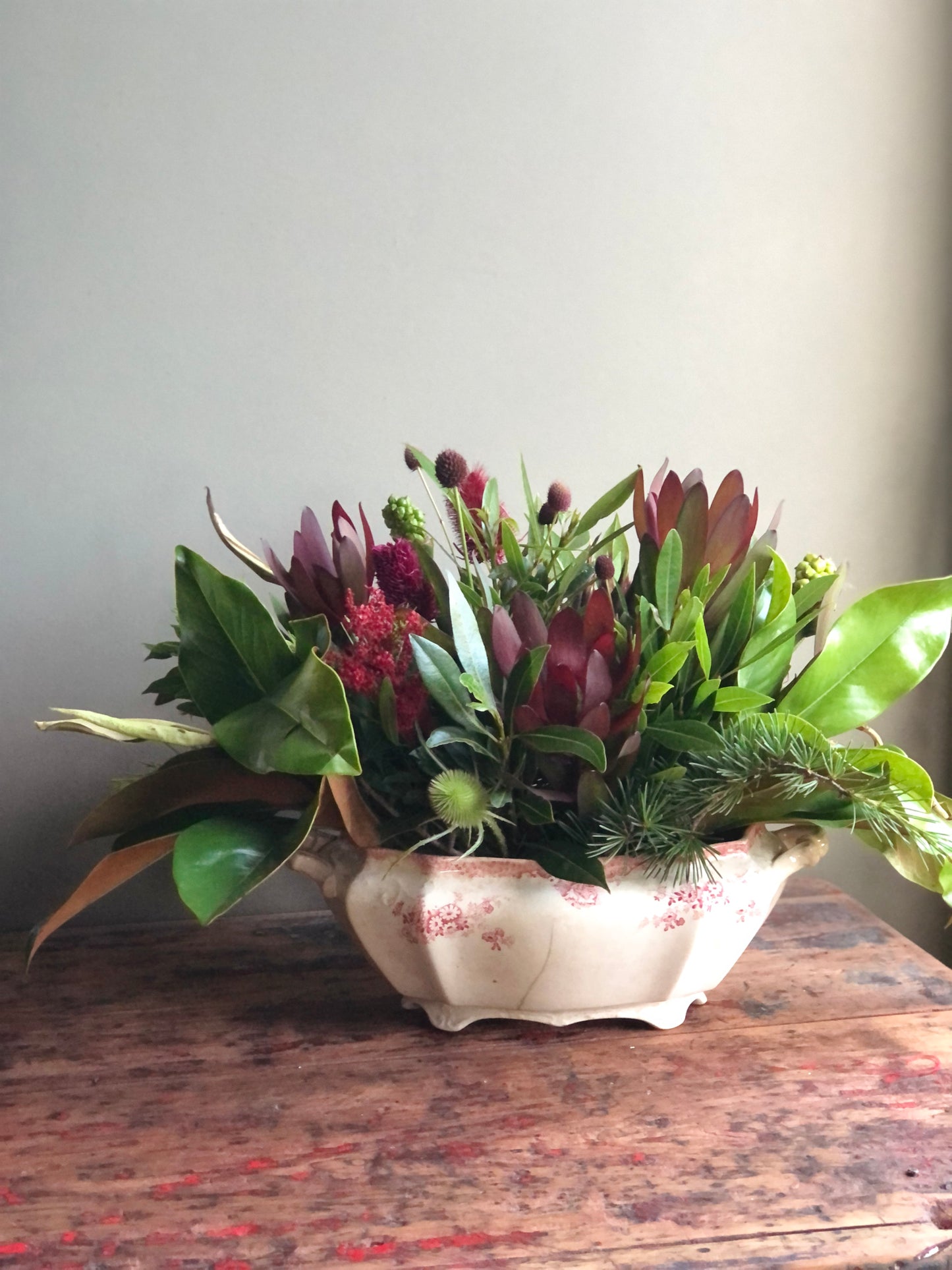 TALLER DE CENTRO DE MESA NAVIDEÑO 23/12