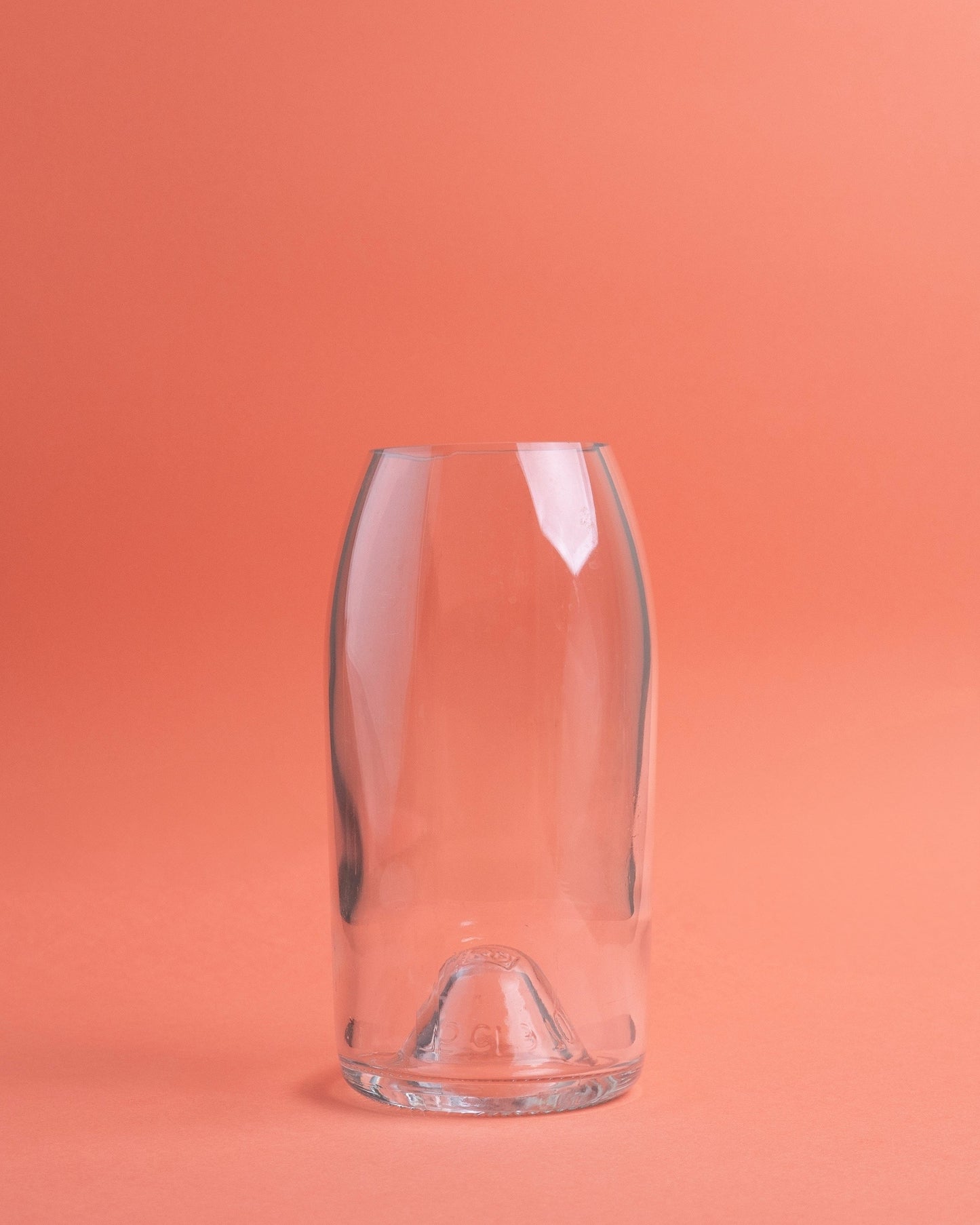 Clear Champa Vase, Glass